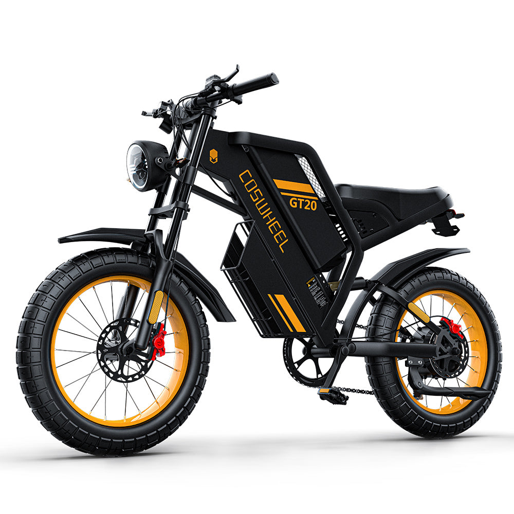 (UK STOCK 2-5 WORKING DAYS DELIVERY) COSWHEEL GT20 1500W MOTOR (RATED 1000W) 28 MPH (45KM/H TOP SPEED) 48V 25AH 20 INCH ELECTRIC BIKE