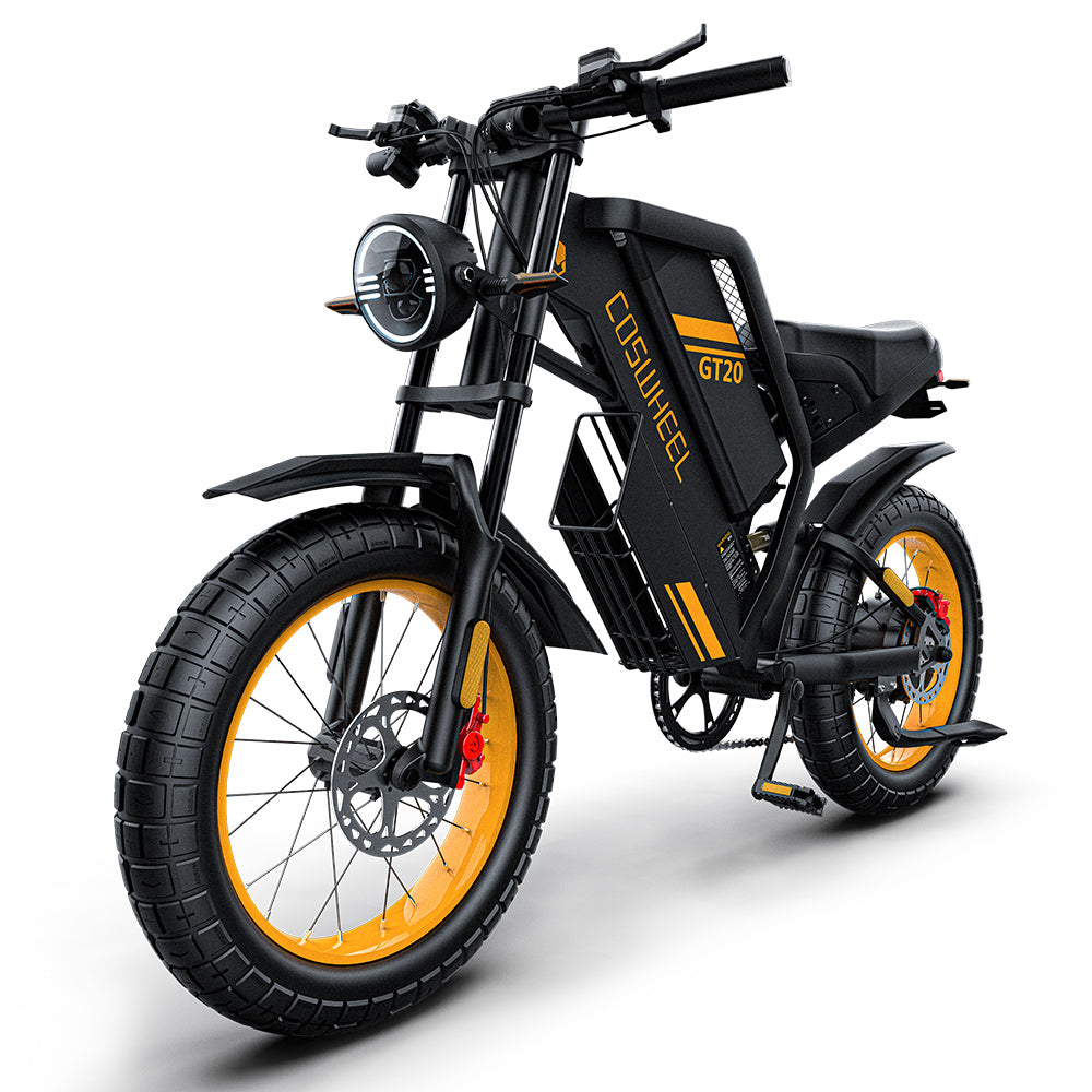 (UK STOCK 2-5 WORKING DAYS DELIVERY) COSWHEEL GT20 1500W MOTOR (RATED 1000W) 28 MPH (45KM/H TOP SPEED) 48V 25AH 20 INCH ELECTRIC BIKE