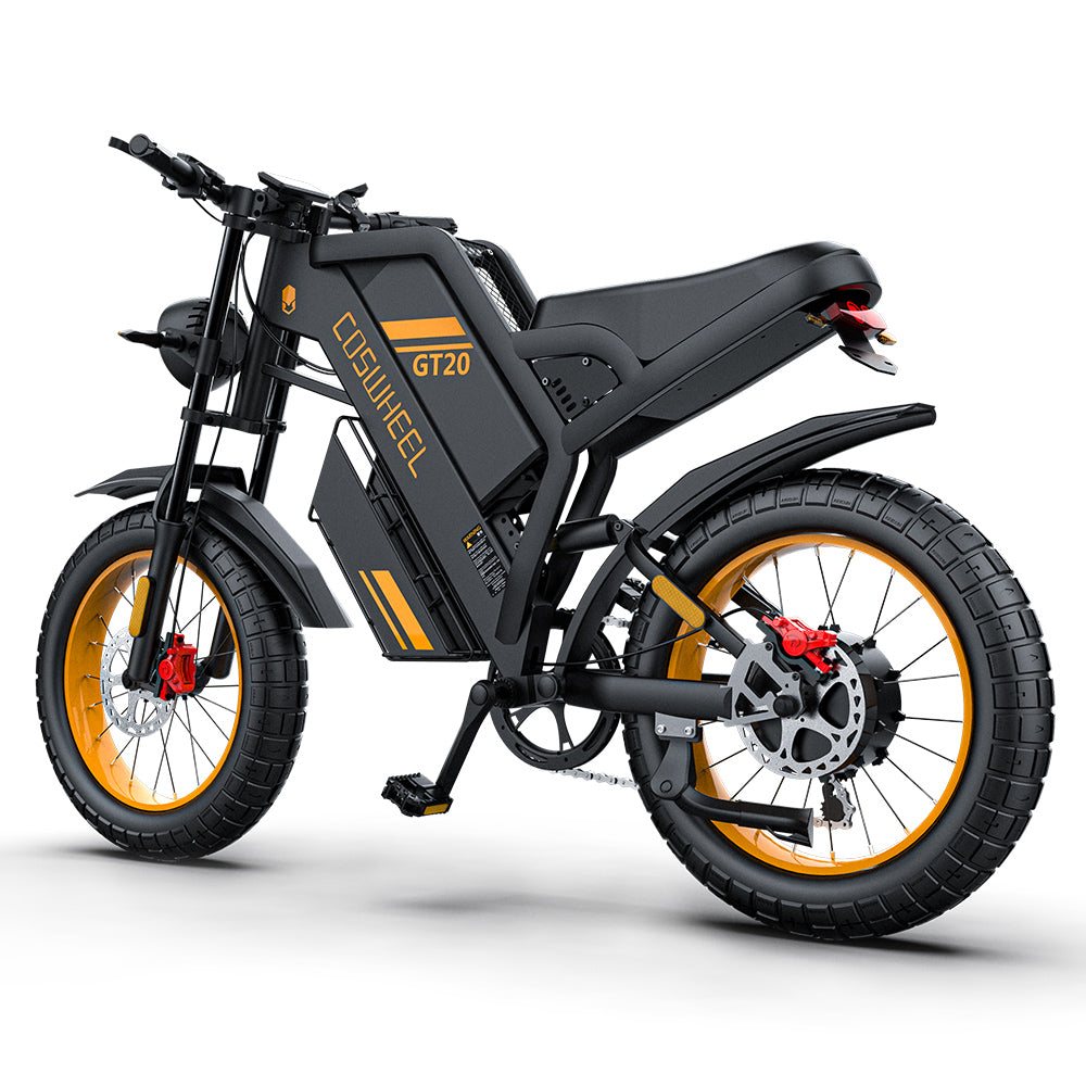 (UK STOCK 2-5 WORKING DAYS DELIVERY) COSWHEEL GT20 1500W MOTOR (RATED 1000W) 28 MPH (45KM/H TOP SPEED) 48V 25AH 20 INCH ELECTRIC BIKE