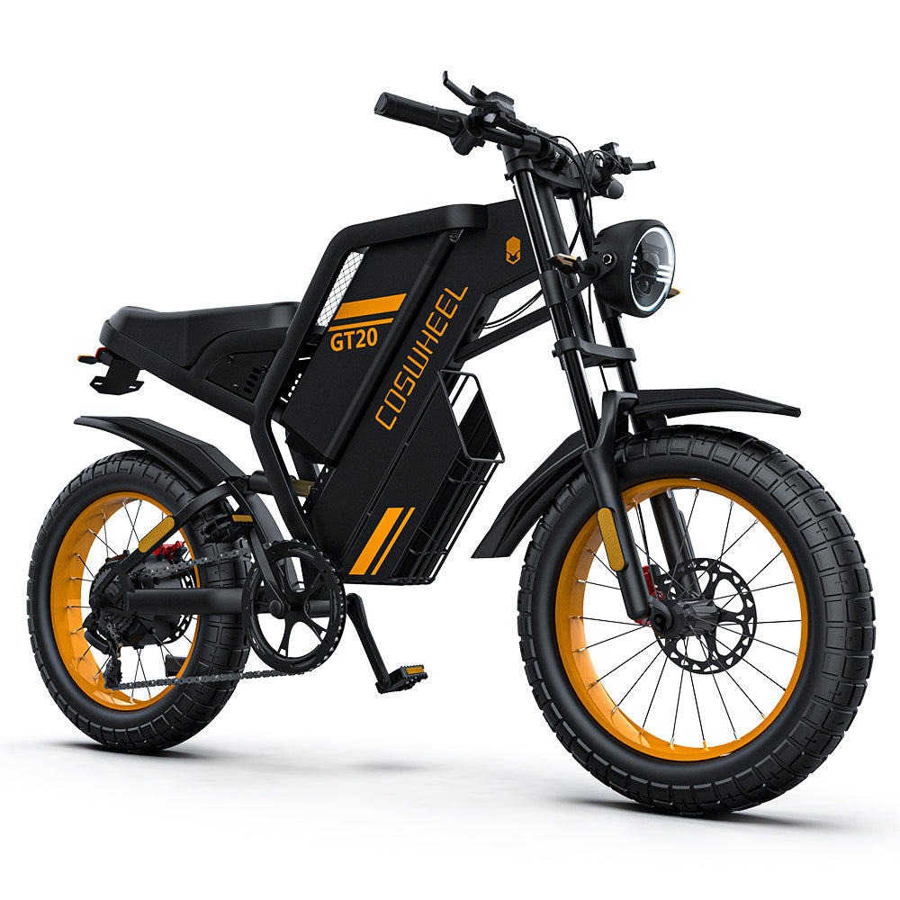 (UK STOCK 2-5 WORKING DAYS DELIVERY) COSWHEEL GT20 1500W MOTOR (RATED 1000W) 28 MPH (45KM/H TOP SPEED) 48V 25AH 20 INCH ELECTRIC BIKE